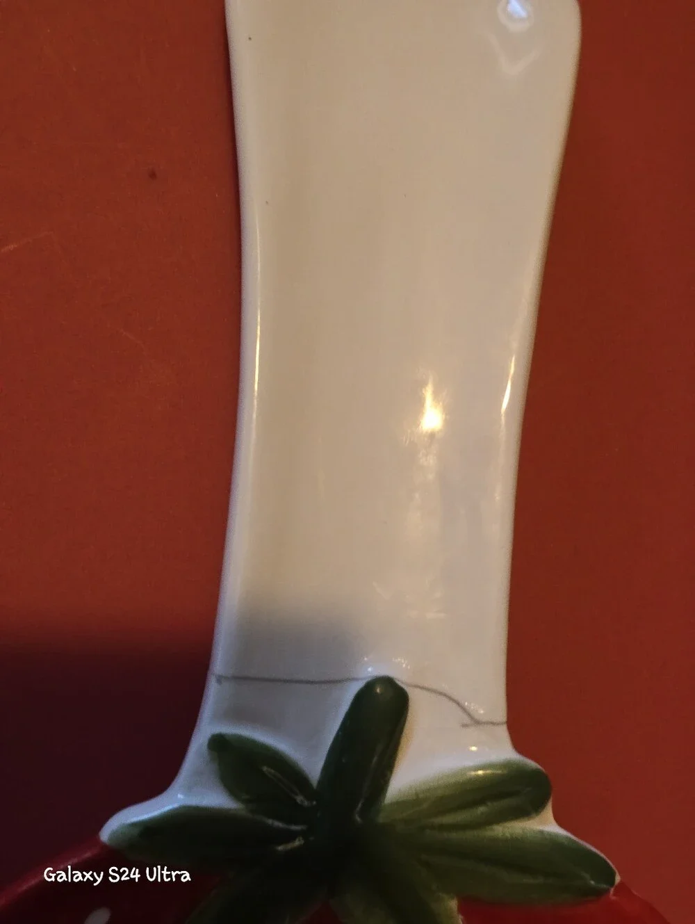 🌟CLEARANCE🌟 Strawberry 🍓 Decor Ceramic Spoon Holder (READ) ⬇️NEW